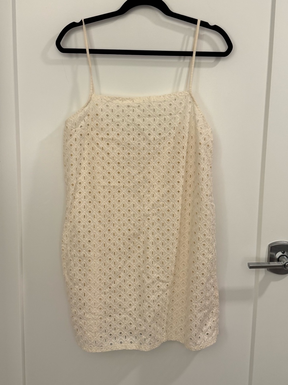 Vitamin A Mini Eyelet Swim Coverup Dress